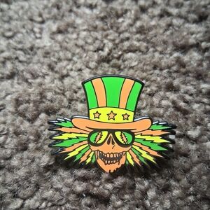 Grateful Dead Hi Vis Glow Psycyle Sam 5 Pack Of Pins